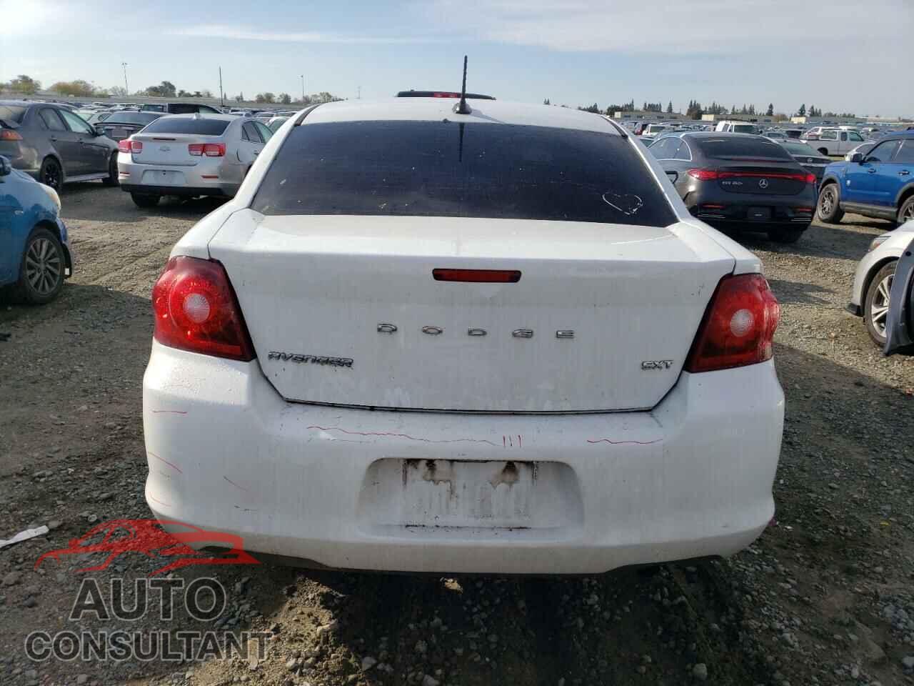 DODGE AVENGER 2013 - 1C3CDZCB2DN665661