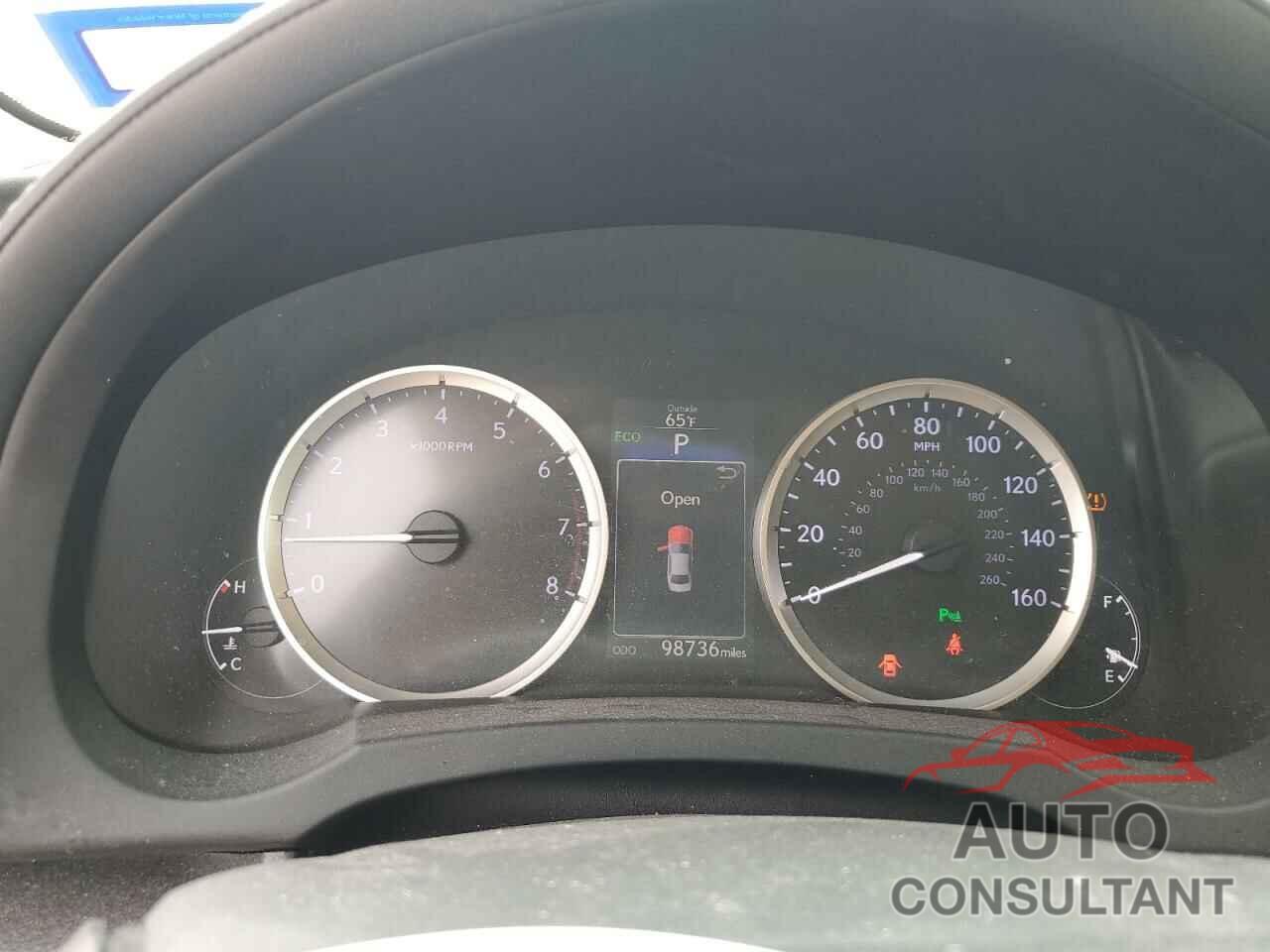 LEXUS IS 2015 - JTHBF1D26F5060397