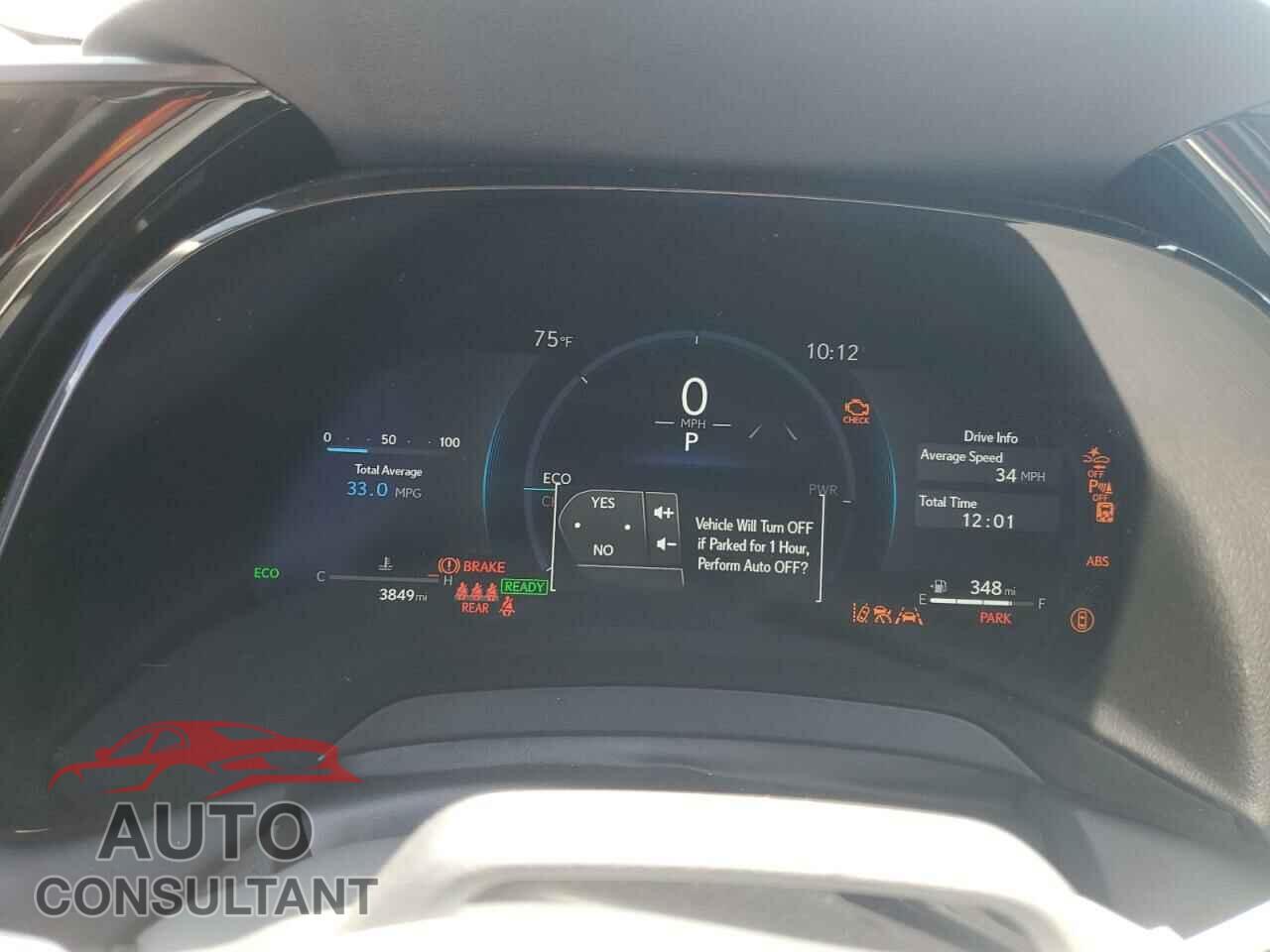 LEXUS RX 350H BA 2025 - 2T2BBMCA4SC065324