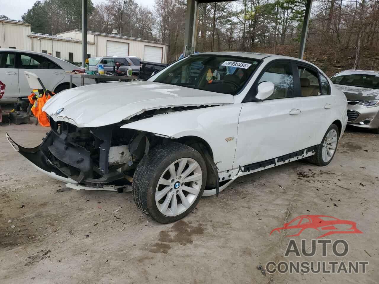 BMW 3 SERIES 2011 - WBAPH7C5XBE676997