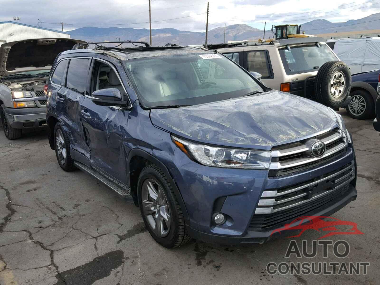 TOYOTA HIGHLANDER 2017 - 5TDDZRFH2HS370870
