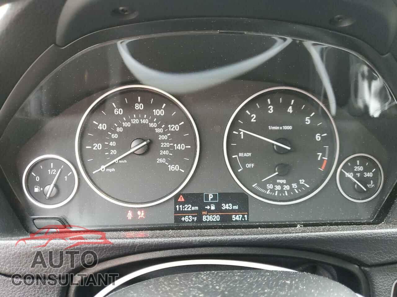 BMW 3 SERIES 2016 - WBA8E1G53GNU10751