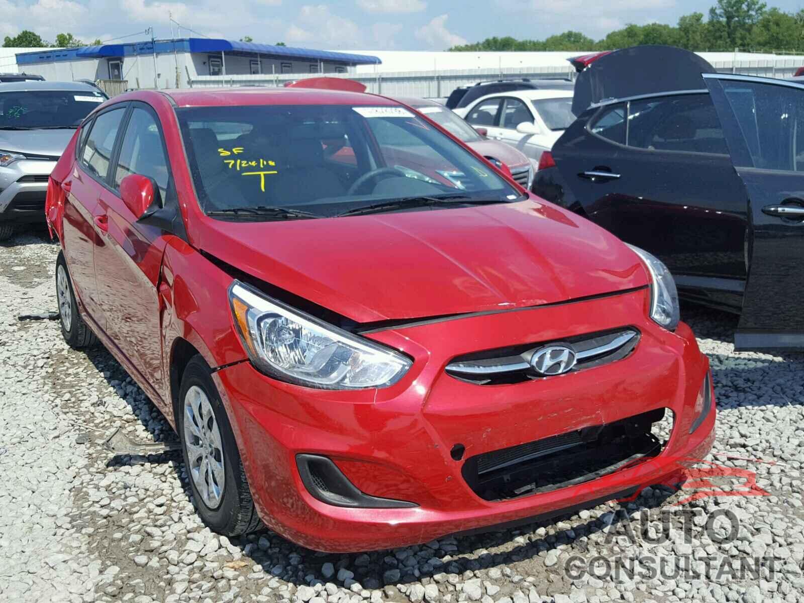 HYUNDAI ACCENT 2017 - KMHCT5AE7HU351208