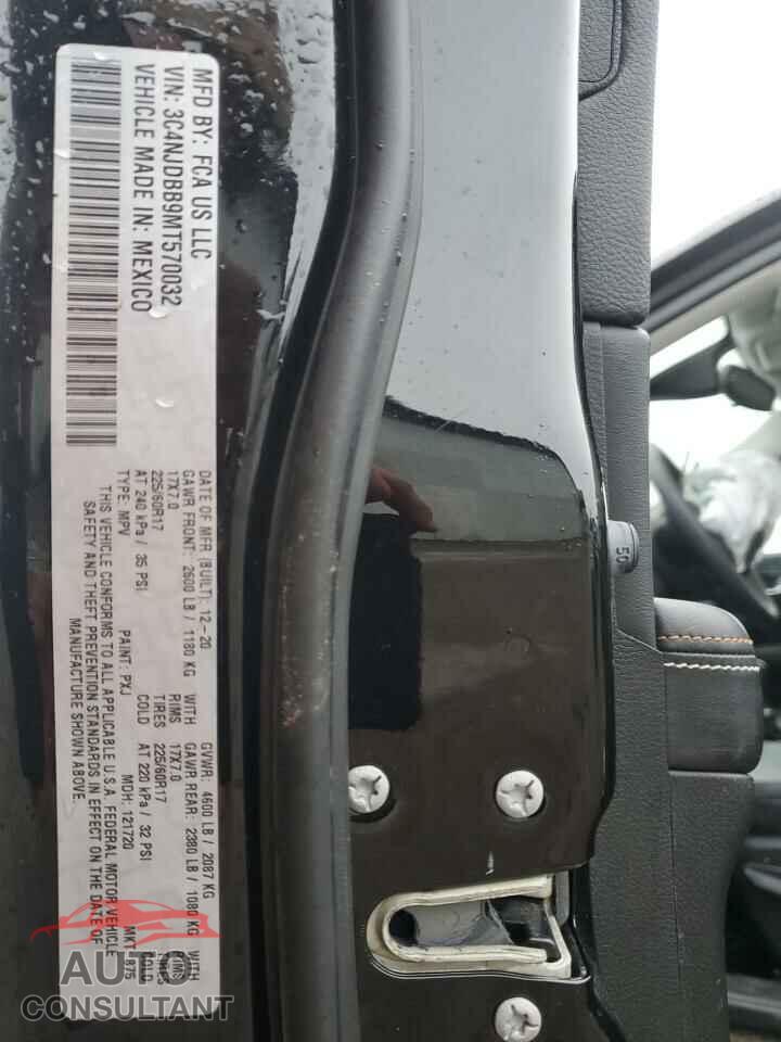 JEEP COMPASS 2021 - 3C4NJDBB9MT570032