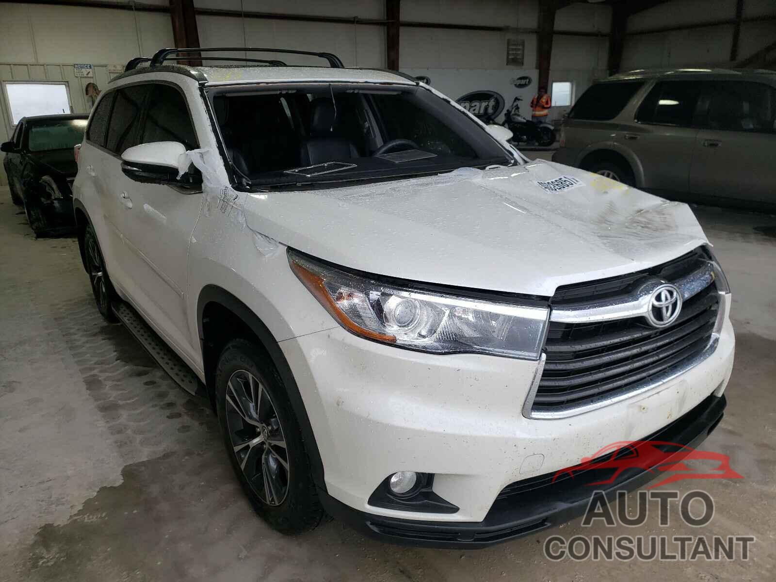 TOYOTA HIGHLANDER 2016 - 5TDKKRFH8GS182428