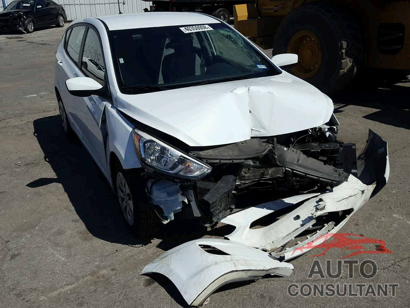 HYUNDAI ACCENT 2017 - KMHCT5AE5HU307028