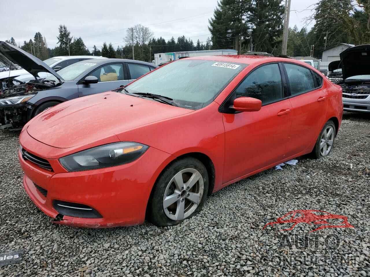 DODGE DART 2016 - 1C3CDFBBXGD661237