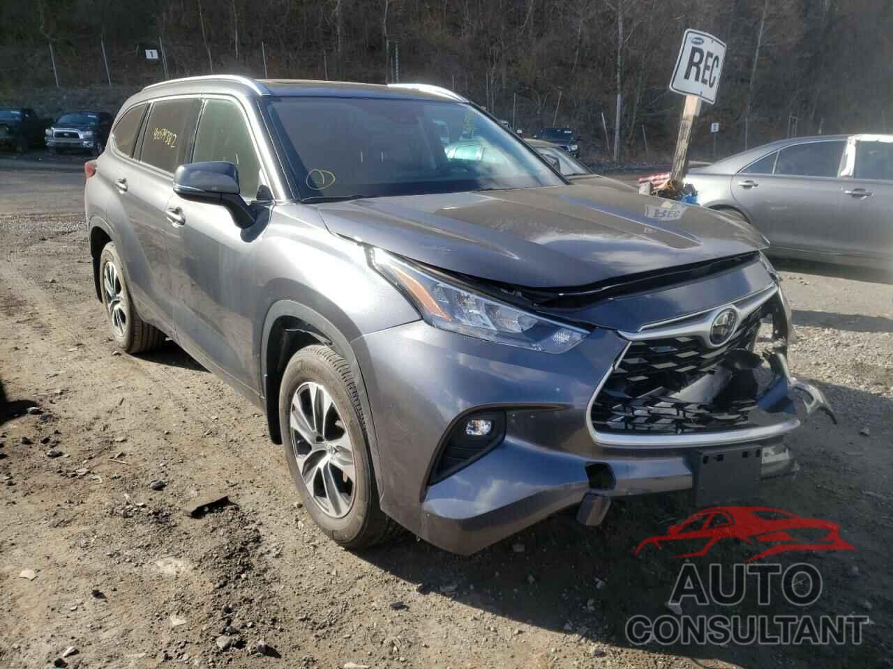 TOYOTA HIGHLANDER 2020 - 5TDGZRBH7LS038113