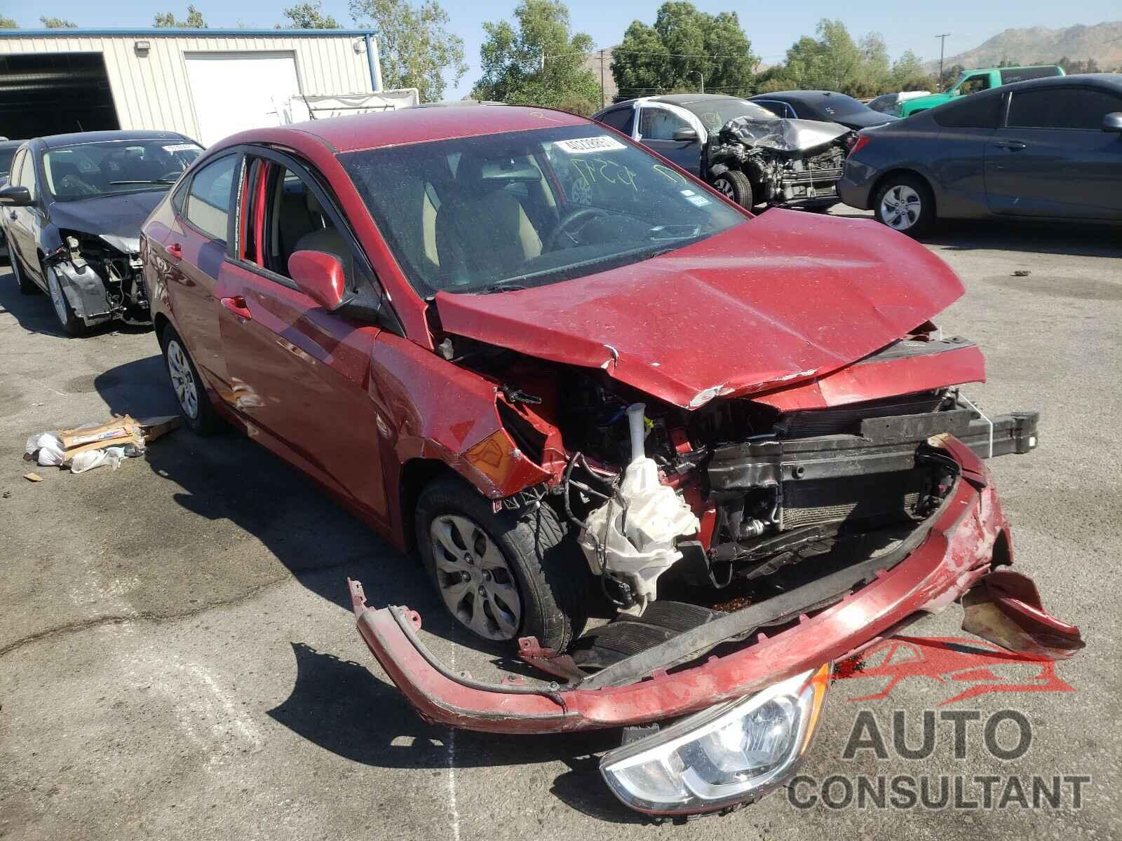 HYUNDAI ACCENT 2017 - KMHCT4AE4HU394902