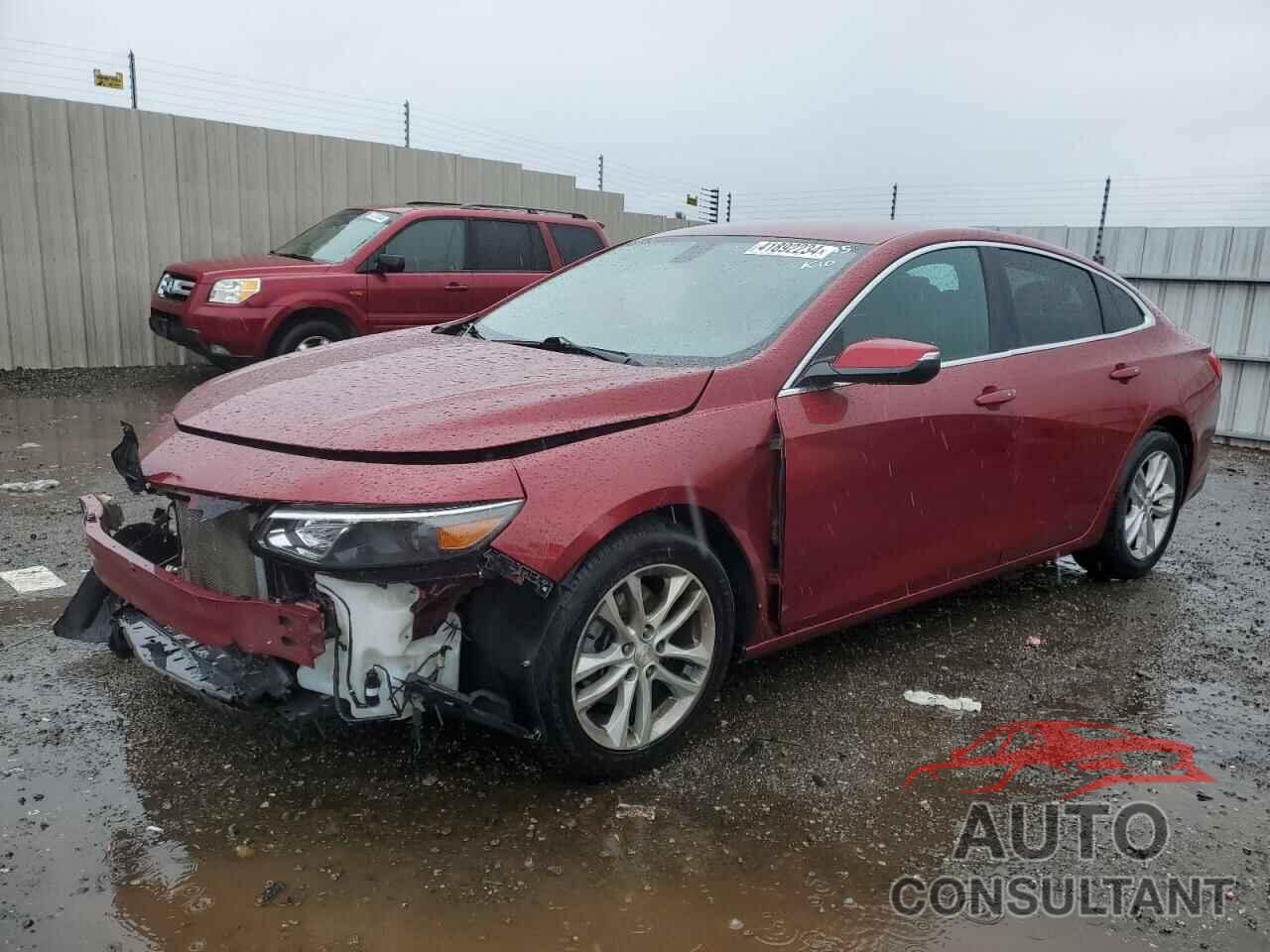 CHEVROLET MALIBU 2017 - 1G1ZE5ST1HF130108