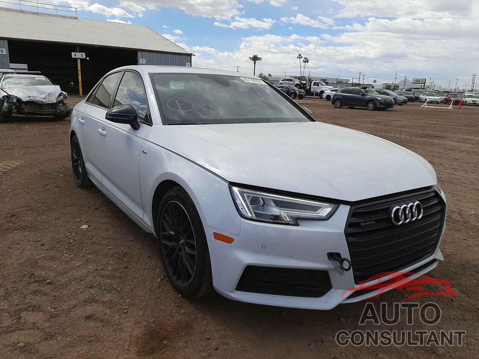 AUDI A4 2018 - WAUENAF40JN019656