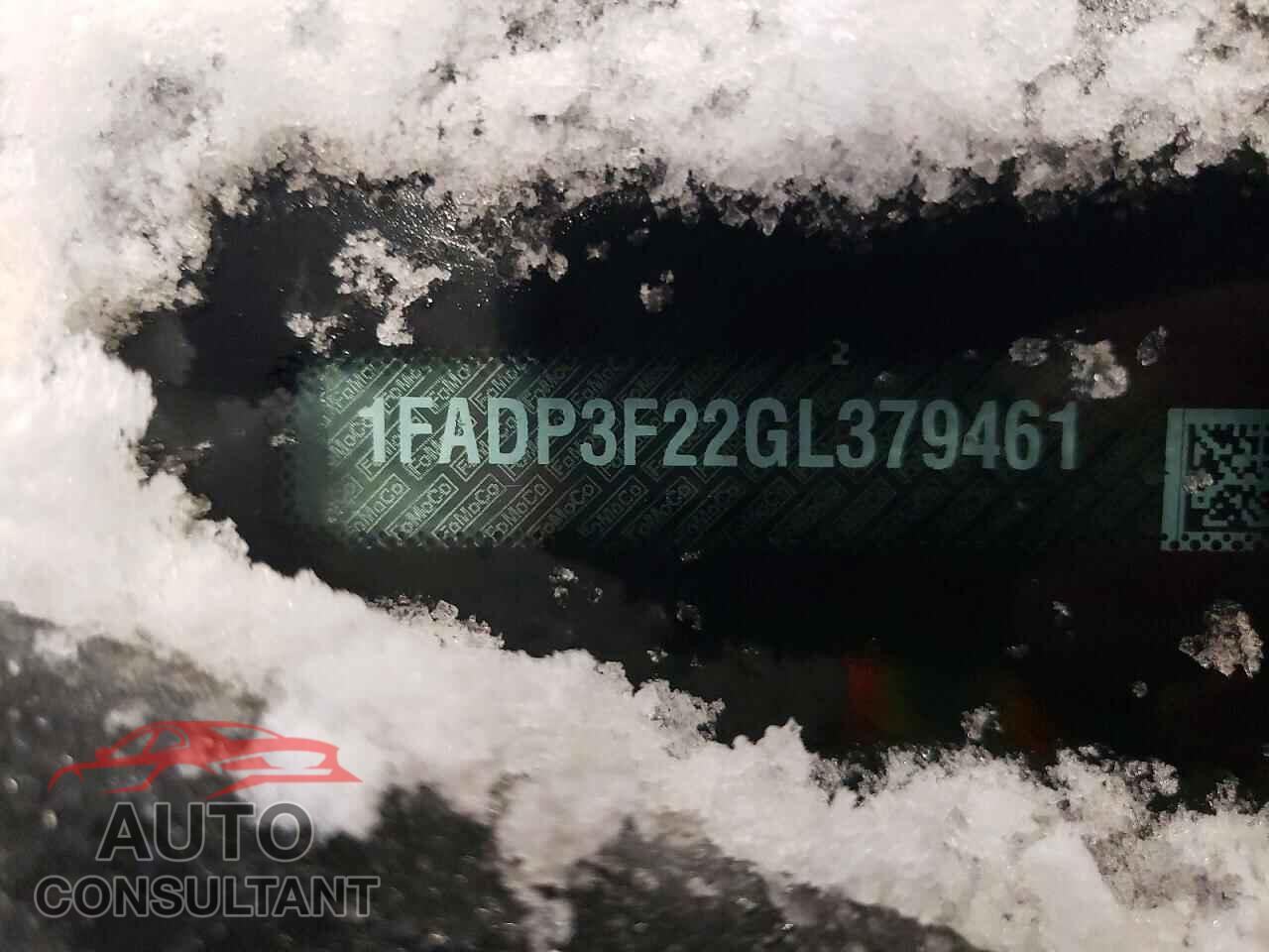 FORD FOCUS 2016 - 1FADP3F22GL379461