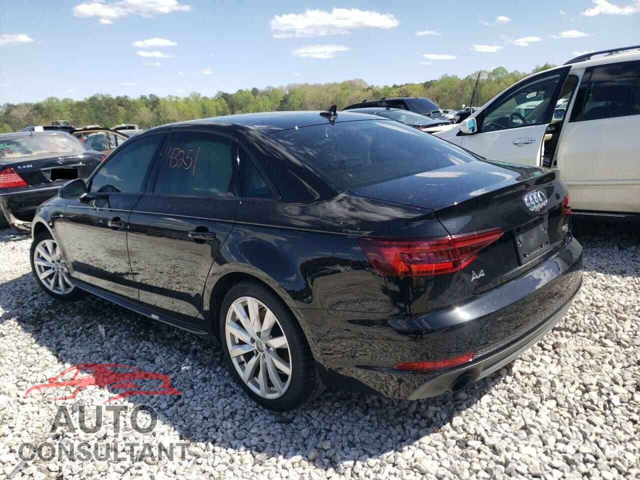 AUDI A4 2018 - WAUKMAF40JA223287