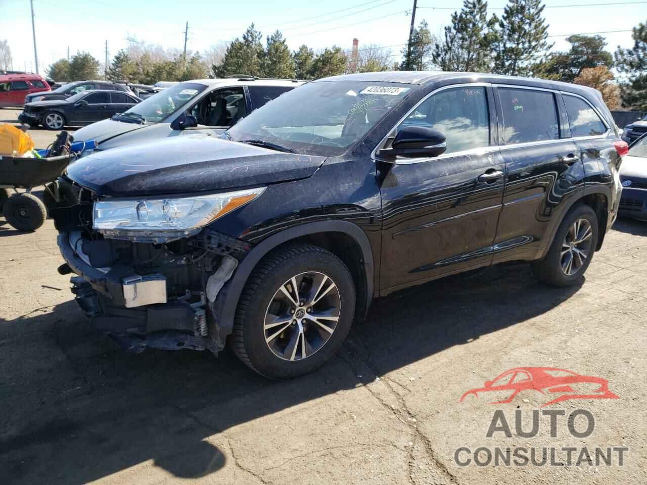 TOYOTA HIGHLANDER 2018 - 5TDBZRFH5JS804552