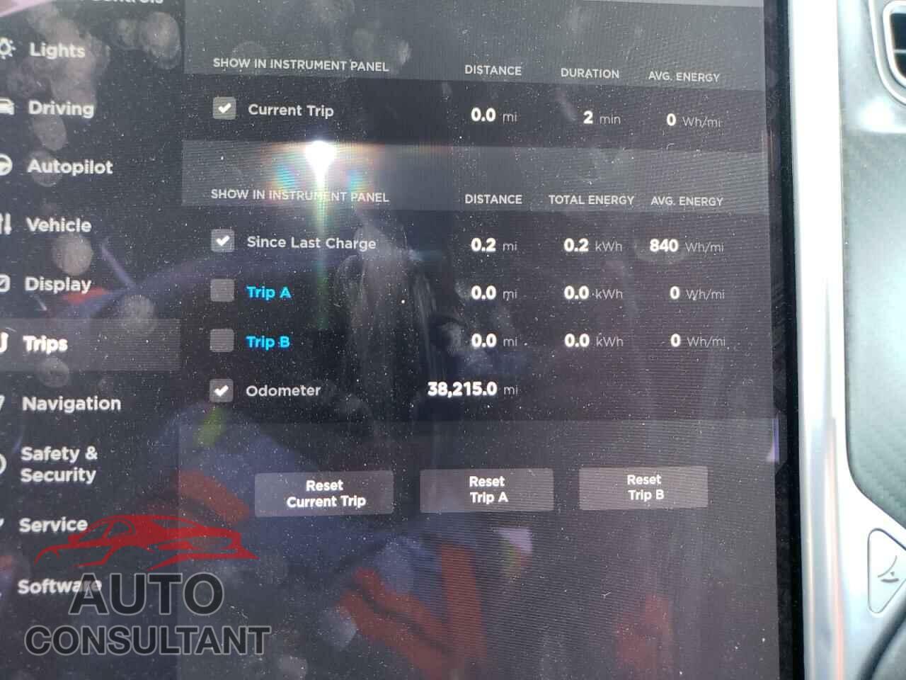 TESLA MODEL S 2017 - 5YJSA1E13HF210912