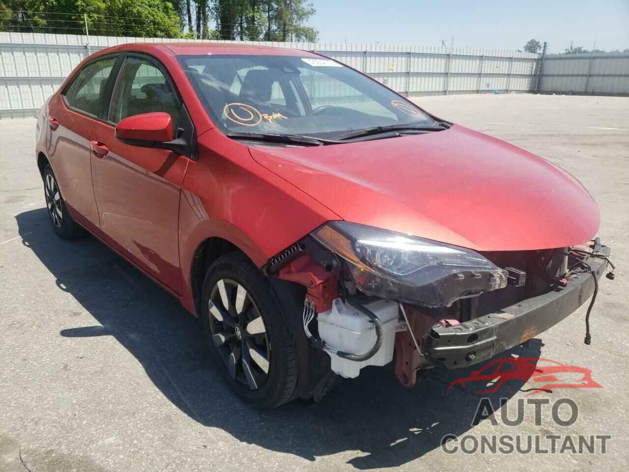 TOYOTA COROLLA 2019 - 5YFBURHE8KP943019