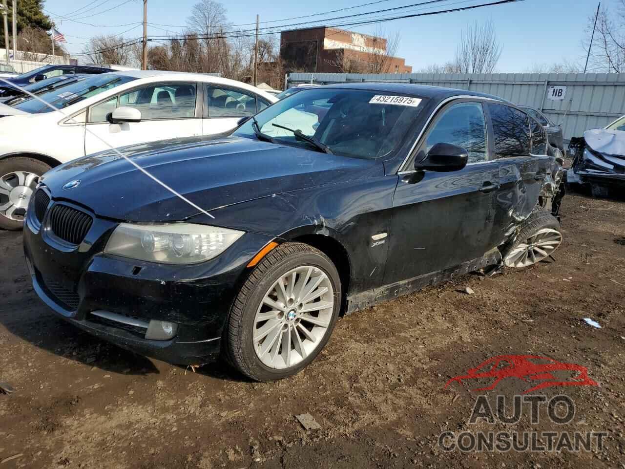 BMW 3 SERIES 2009 - WBAPL33599A515422