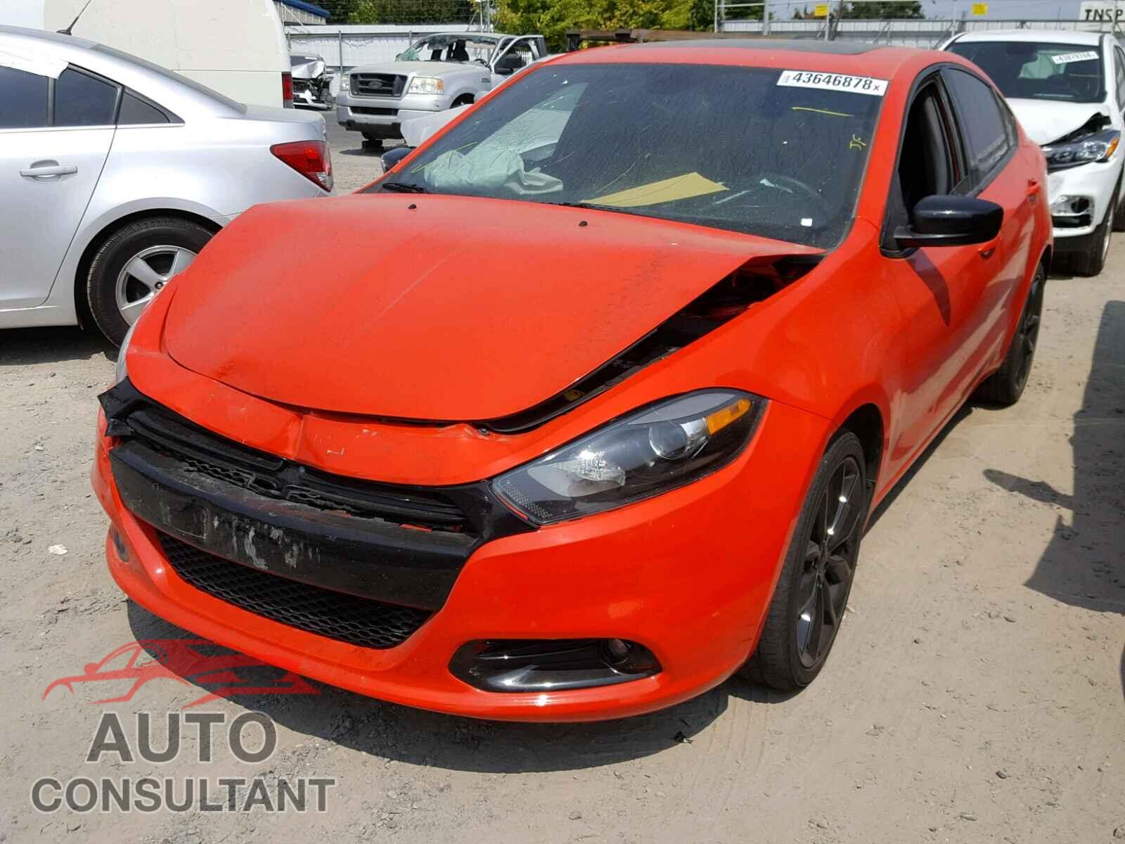 DODGE DART 2016 - 1C3CDFFA2GD818986