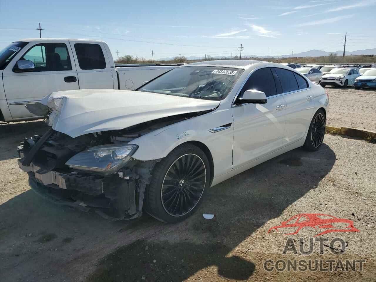 BMW 6 SERIES 2013 - WBA6B2C51DDG66564