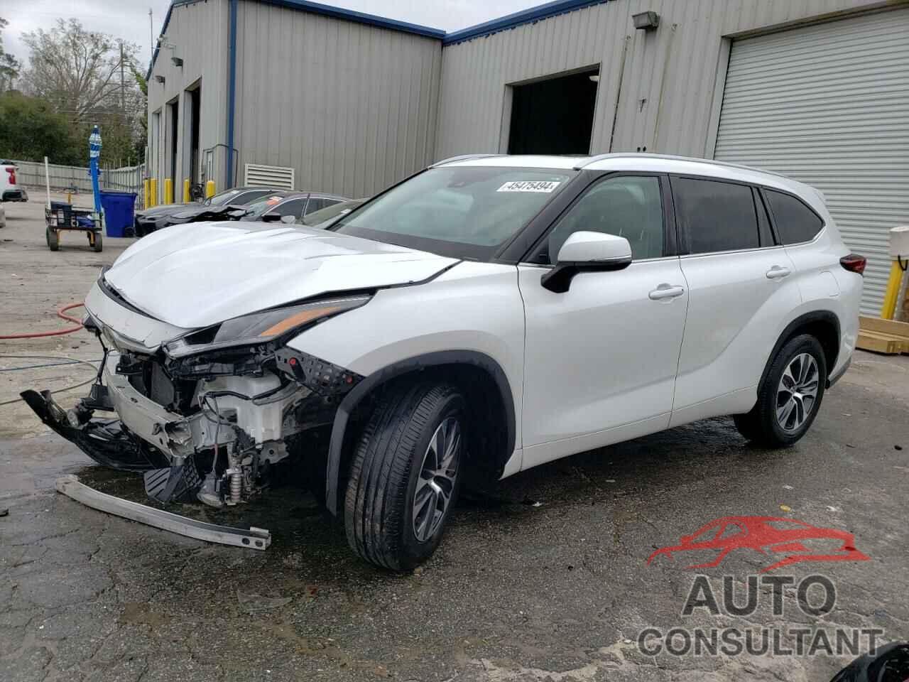 TOYOTA HIGHLANDER 2022 - 5TDGZRAH2NS095212