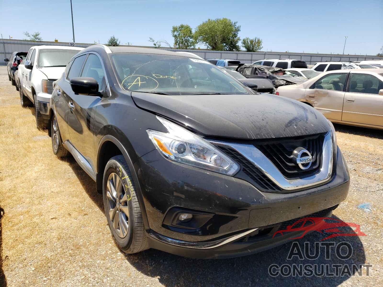 NISSAN MURANO 2016 - 5N1AZ2MH5GN131164