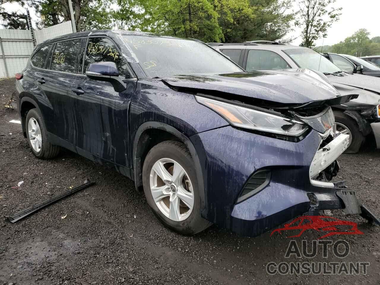 TOYOTA HIGHLANDER 2021 - 5TDCZRBH1MS133654