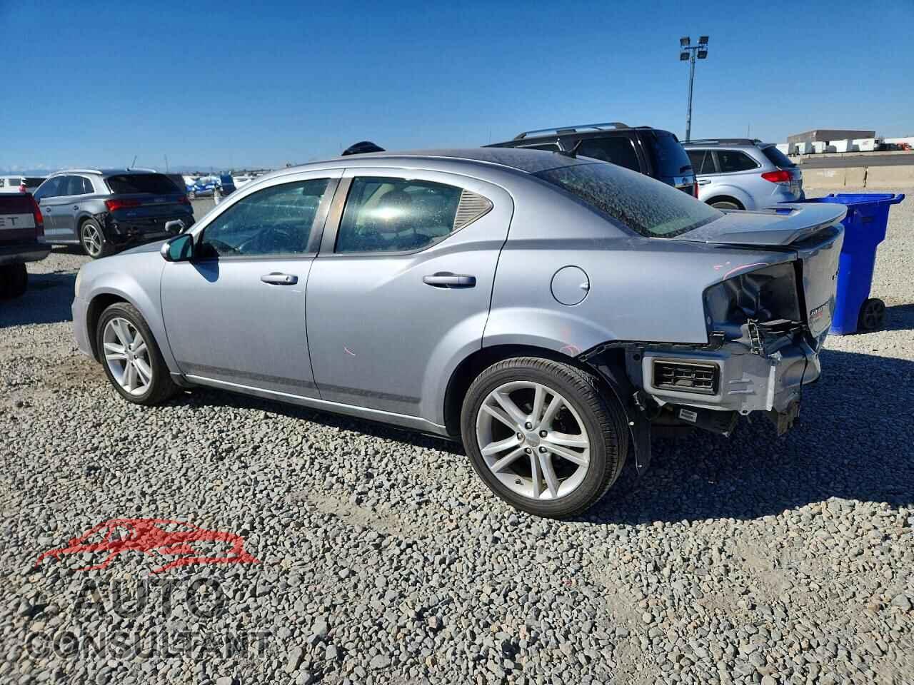 DODGE AVENGER 2013 - 1C3CDZCB6DN567944