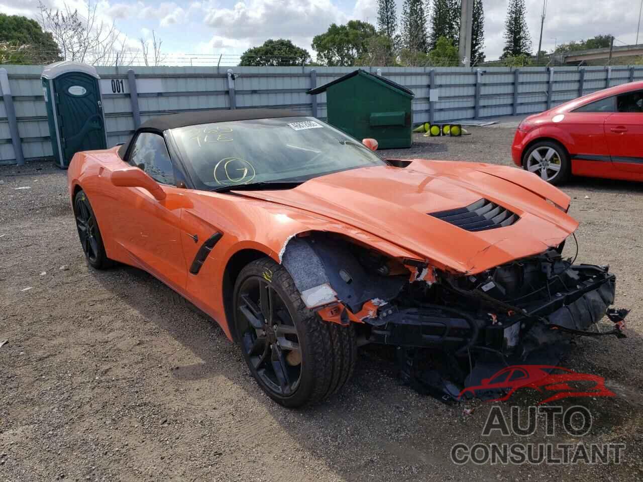 CHEVROLET CORVETTE 2019 - 1G1YB3D73K5106639