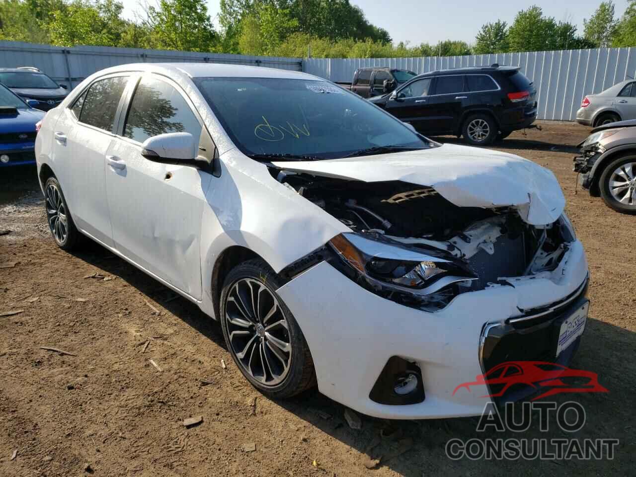 TOYOTA COROLLA 2016 - 2T1BURHE1GC597340