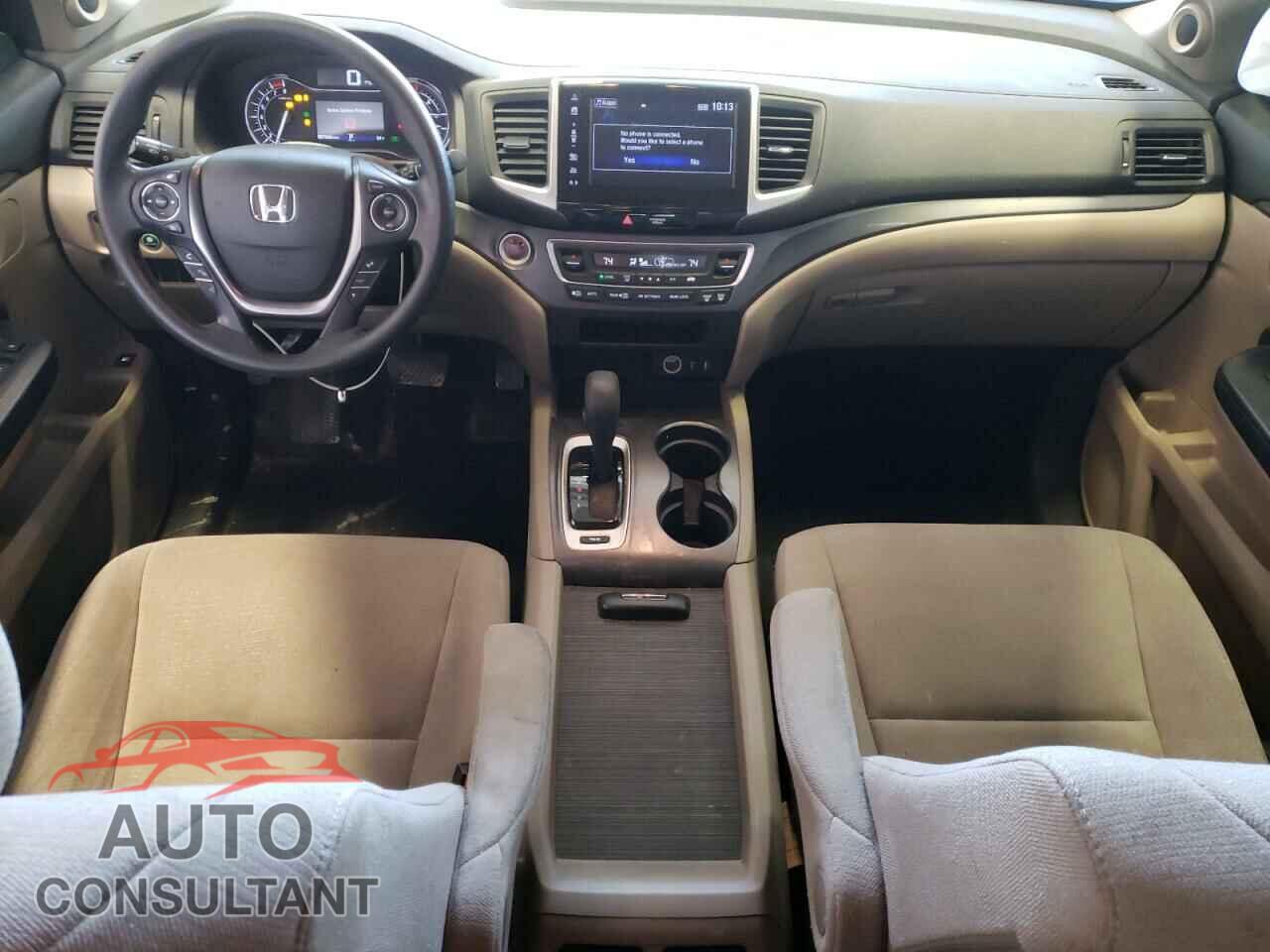 HONDA PILOT 2017 - 5FNYF5H36HB036141