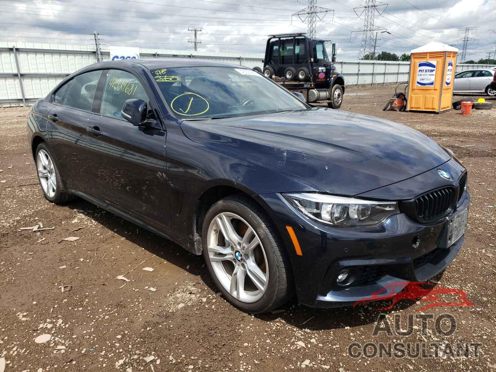 BMW 4 SERIES 2018 - WBA4J3C54JBG96603