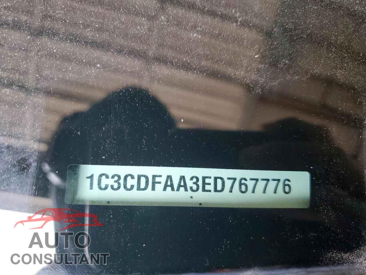 DODGE DART 2014 - 1C3CDFAA3ED767776