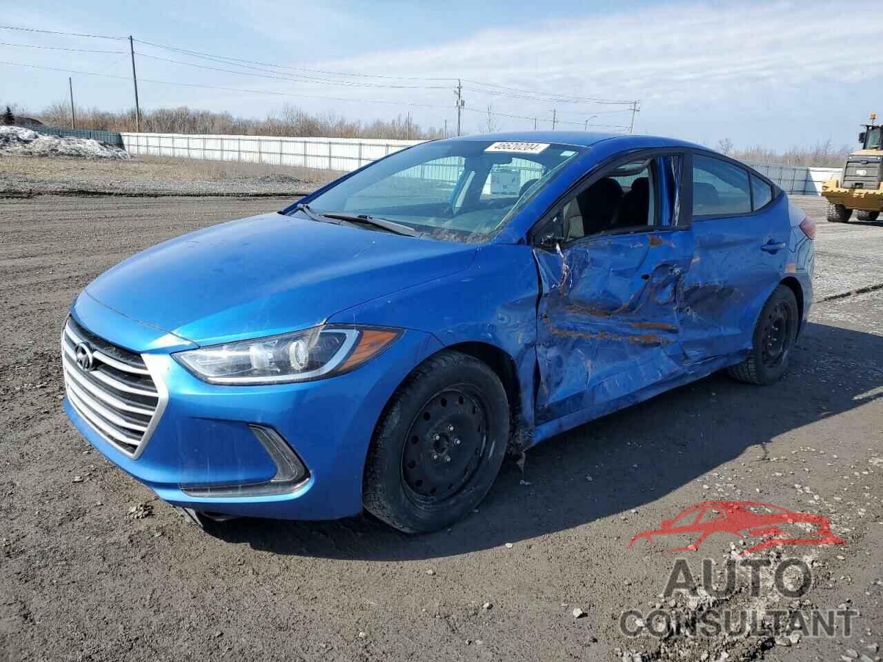 HYUNDAI ELANTRA 2017 - KMHD84LF3HU136978