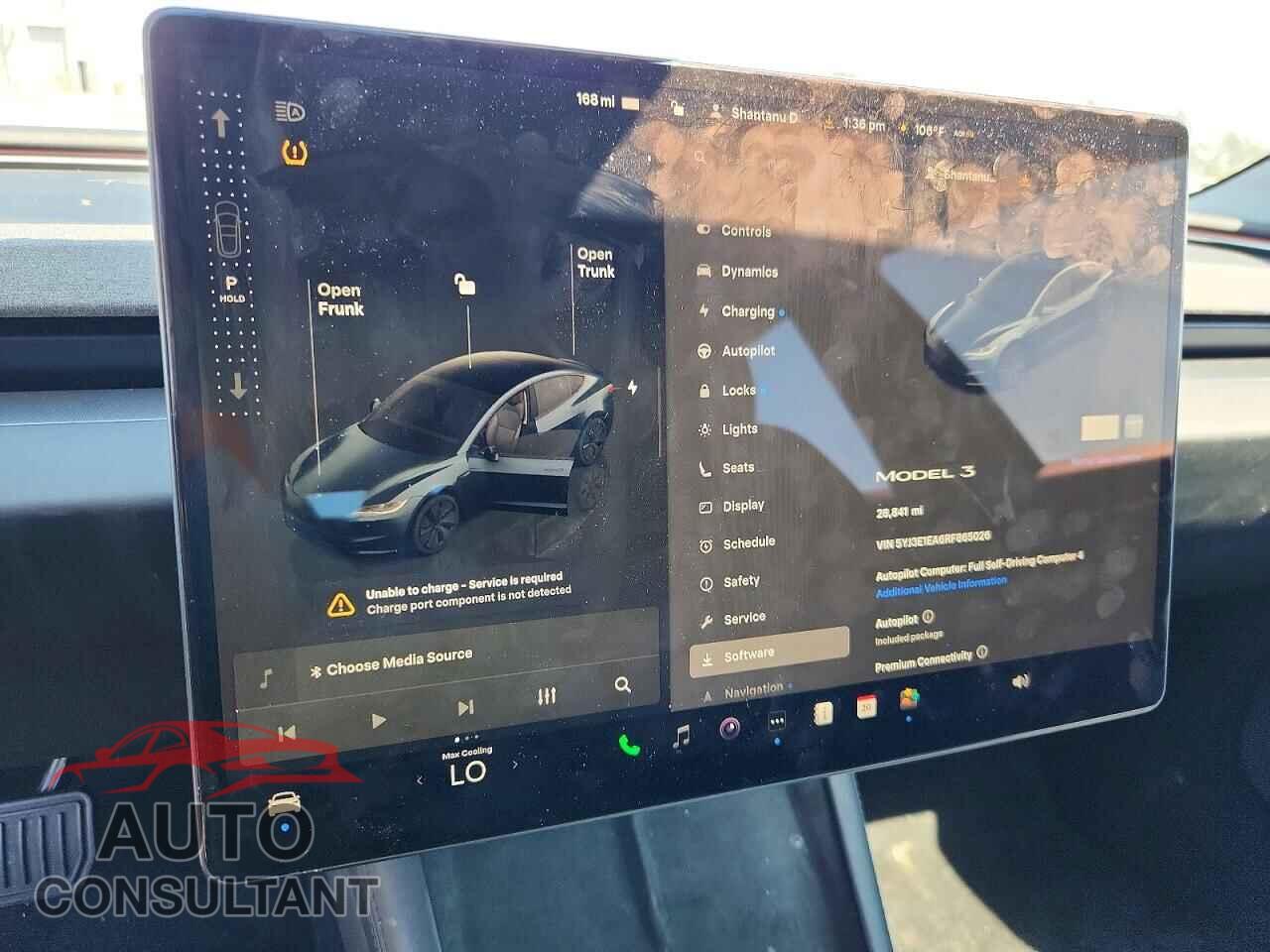 TESLA MODEL 3 2024 - 5YJ3E1EA6RF865026
