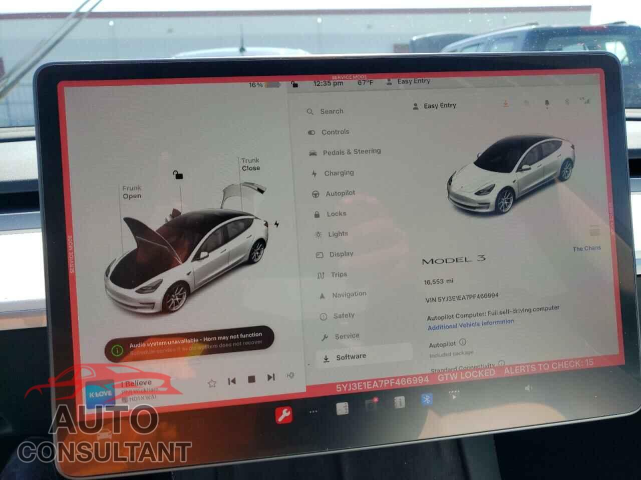 TESLA MODEL 3 2023 - 5YJ3E1EA7PF466994