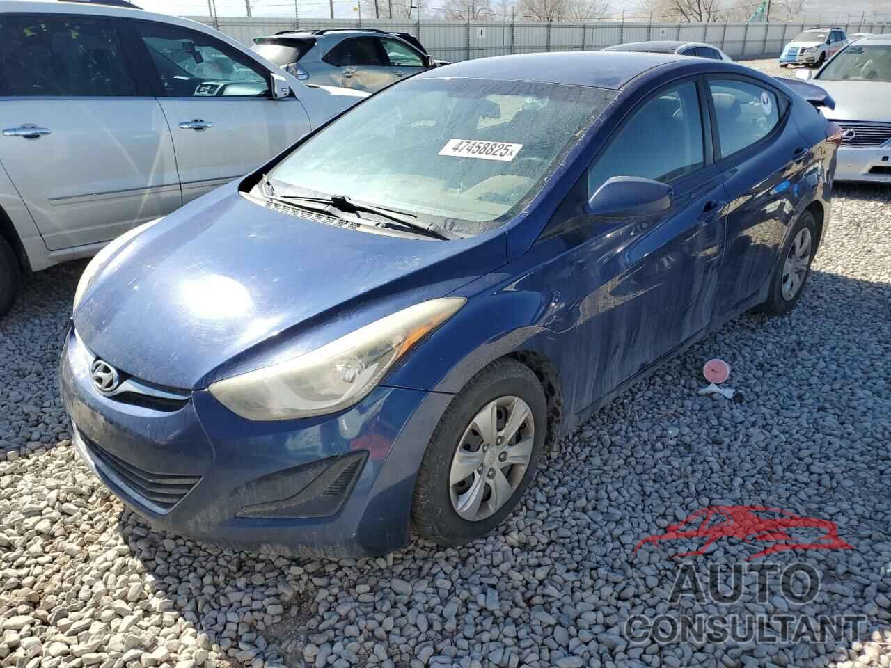 HYUNDAI ELANTRA 2016 - 5NPDH4AE7GH701059