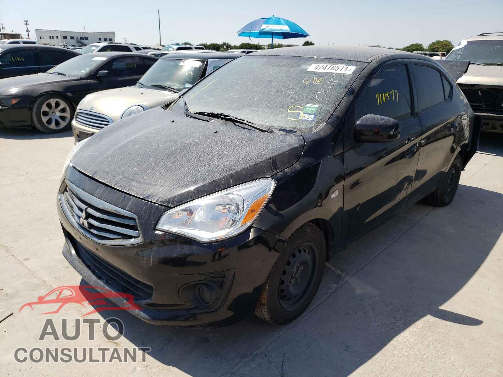 MITSUBISHI MIRAGE 2017 - ML32F3FJ6HHF14866