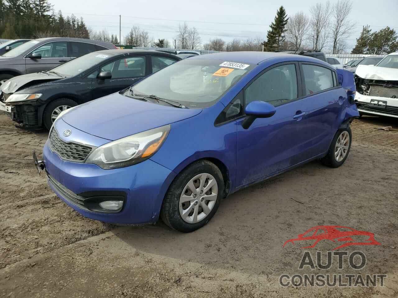 KIA RIO 2012 - KNADM4A30C6076872