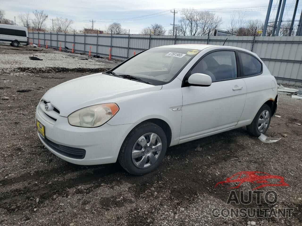 HYUNDAI ACCENT 2010 - KMHCM3AC6AU181820