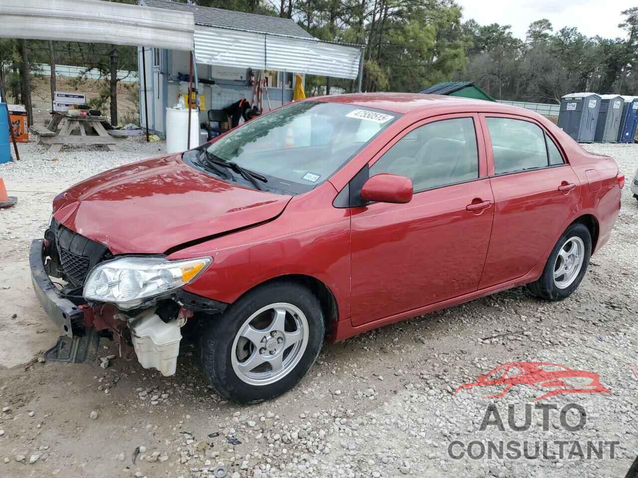 TOYOTA COROLLA 2009 - 1NXBU40E19Z080779