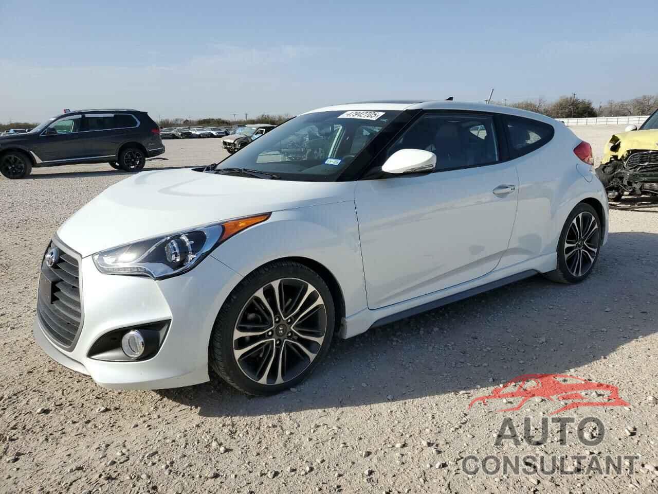 HYUNDAI VELOSTER 2016 - KMHTC6AE0GU267106