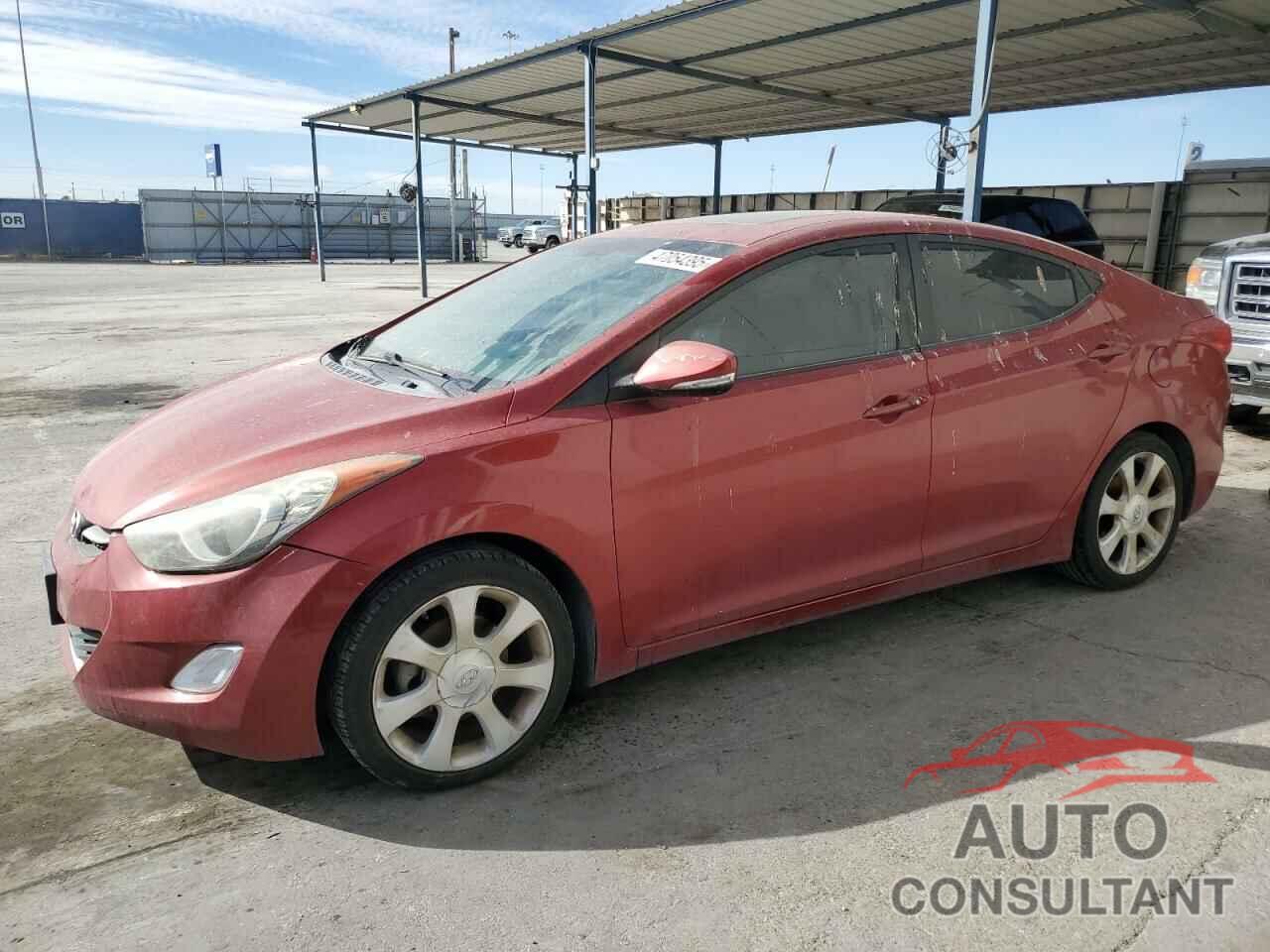 HYUNDAI ELANTRA 2013 - KMHDH4AE8DU716232