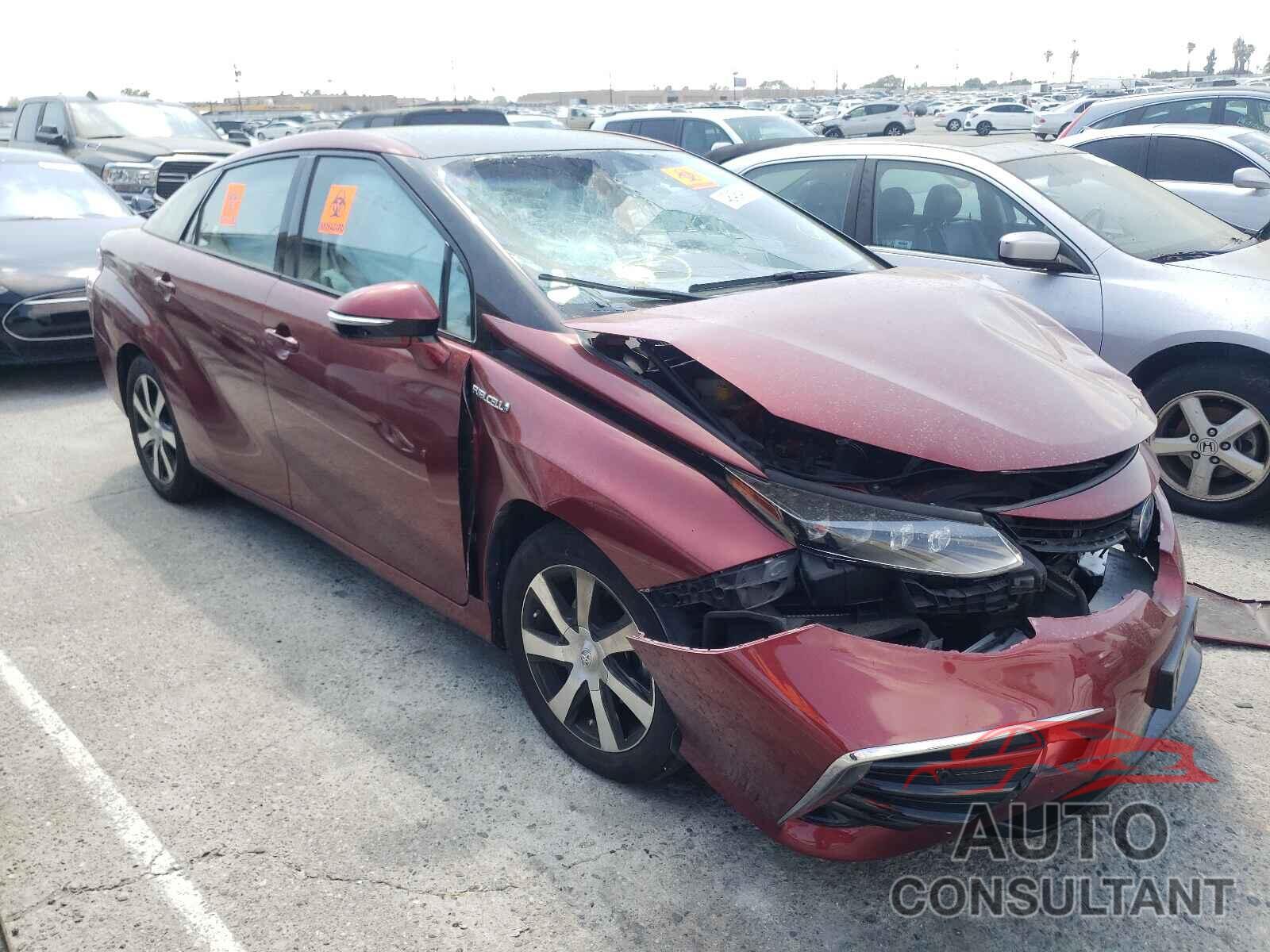 TOYOTA MIRAI 2017 - JTDBVRBDXHA002620
