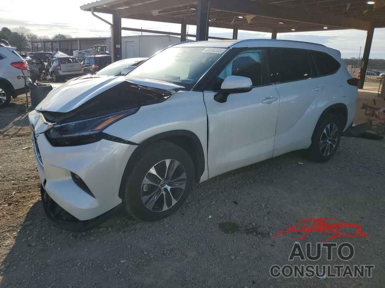TOYOTA HIGHLANDER 2021 - 5TDGZRAH2MS065366