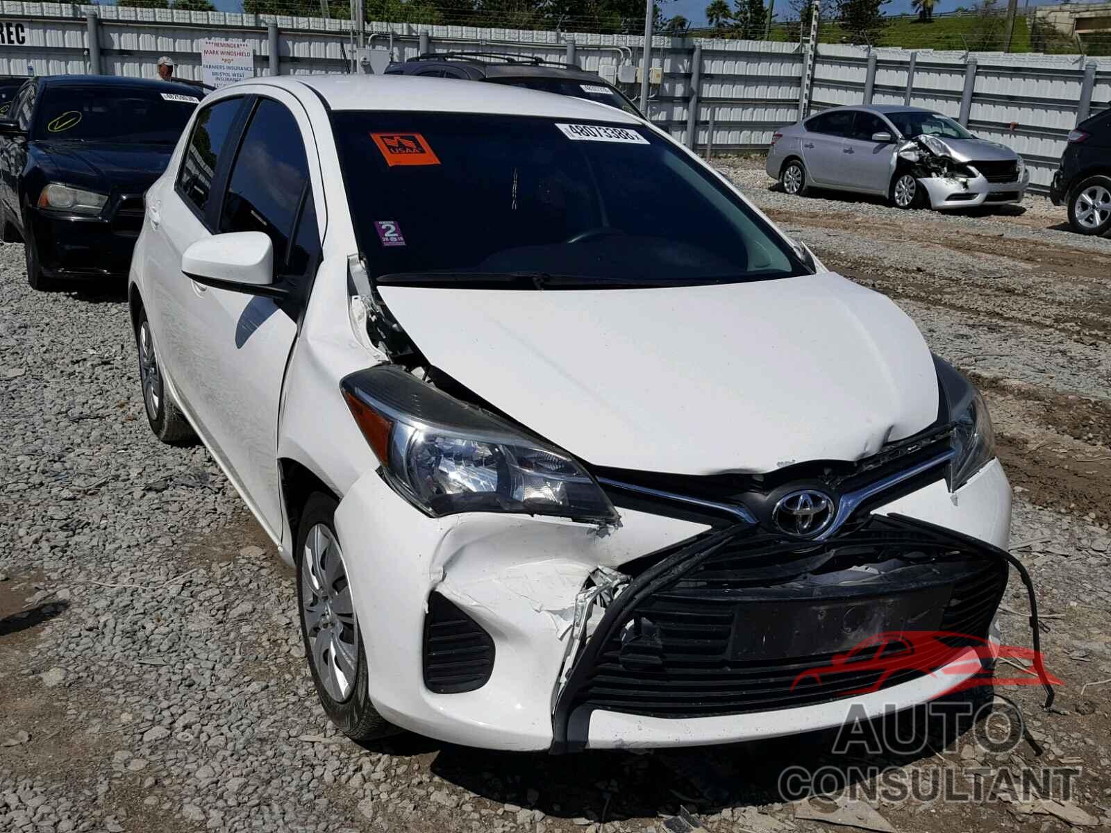 TOYOTA YARIS 2015 - VNKKTUD3XFA028474
