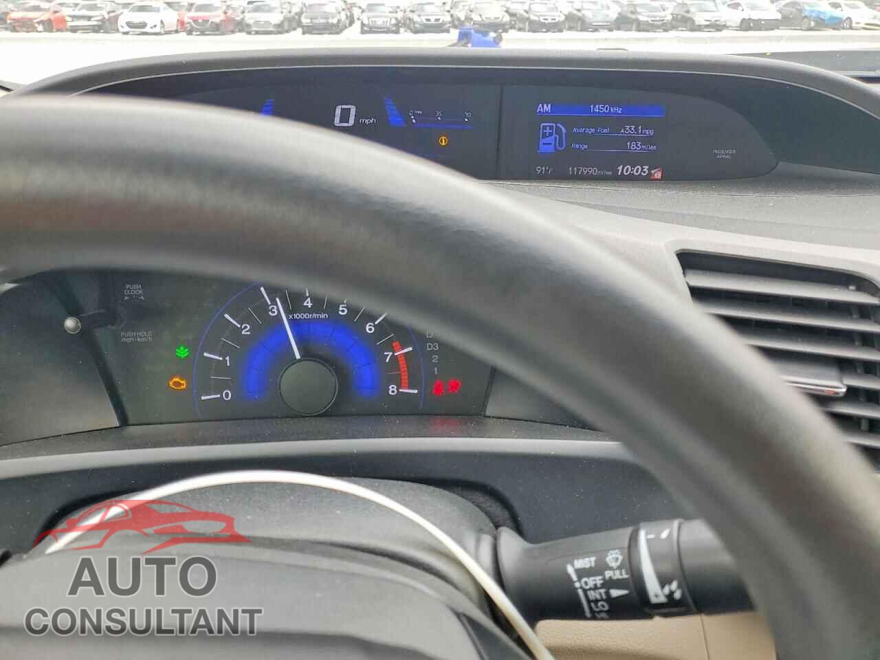 HONDA CIVIC 2012 - JHMFB2F85CS006512
