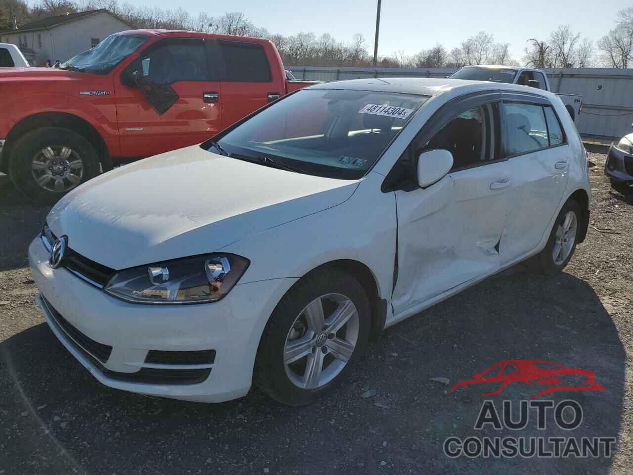 VOLKSWAGEN GOLF 2017 - 3VW217AU0HM074234