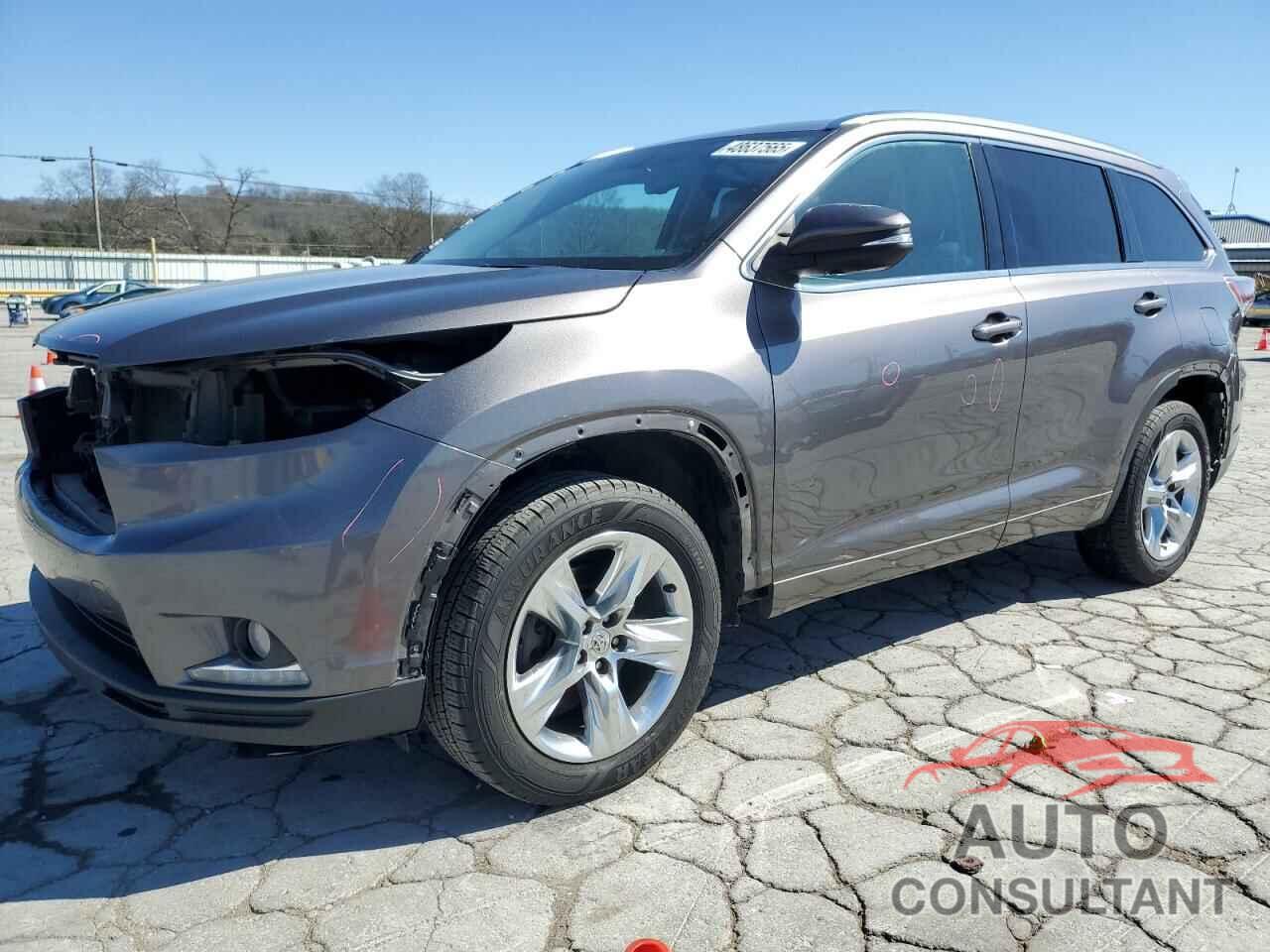 TOYOTA HIGHLANDER 2015 - 5TDDKRFH3FS164300