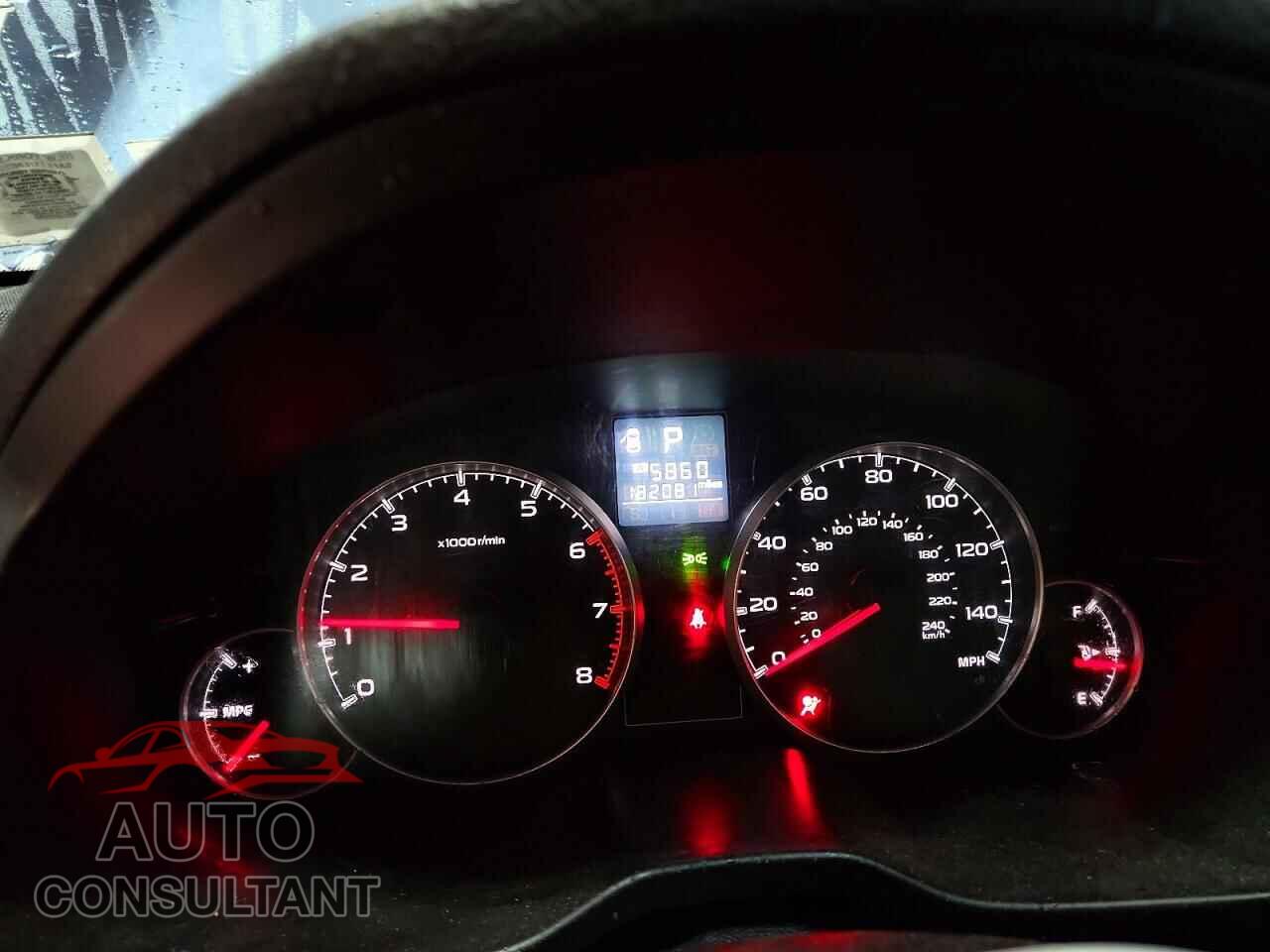 SUBARU OUTBACK 2013 - 4S4BRBGC0D3223911