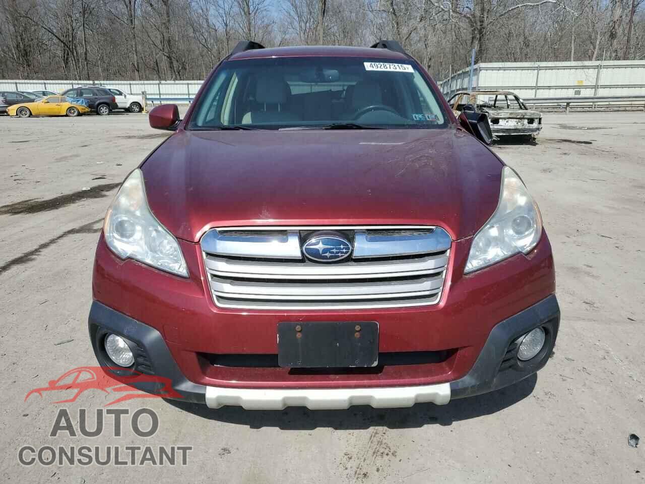 SUBARU OUTBACK 2014 - 4S4BRBLC1E3308425